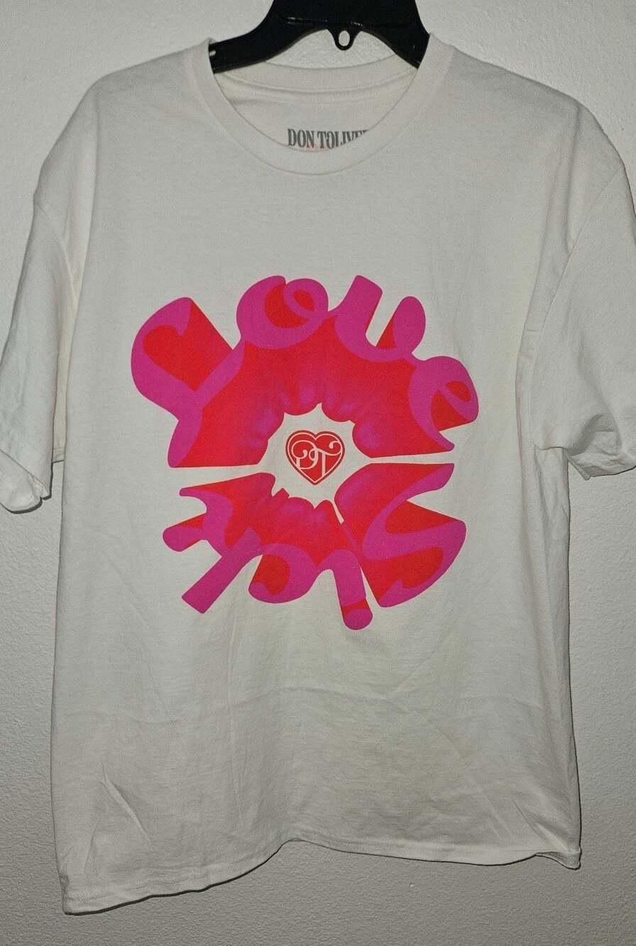 Don Toliver Love Sick Tour Shirt Size L